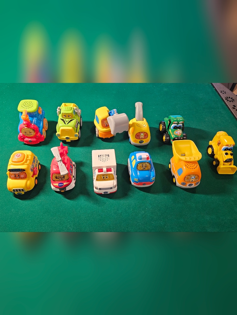 VTECH Go! Go! Smart Vehicles! Sounds! Bonus John Deere Vehicles!